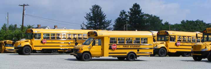 First Student Greensburg V14 school bus